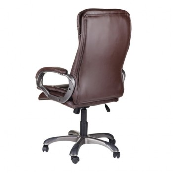 Кресло офисное BRABIX Omega EX-589 (коричневое) в Среднеколымске - srednekolymsk.mebel54.com | фото