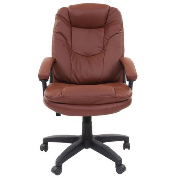 Кресло офисное BRABIX Trend EX-568 (коричневый) в Среднеколымске - srednekolymsk.mebel54.com | фото