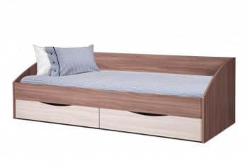 Кровать одинарная "Фея-3" (симметричная) в Среднеколымске - srednekolymsk.mebel54.com | фото