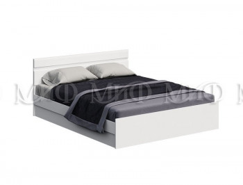 Кровать с подъемным механизмом Нэнси New 1,4м (Белый/белый глянец) в Среднеколымске - srednekolymsk.mebel54.com | фото