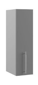 Лофт П 200 шкаф верхний (Бетон темный/корпус Серый) в Среднеколымске - srednekolymsk.mebel54.com | фото