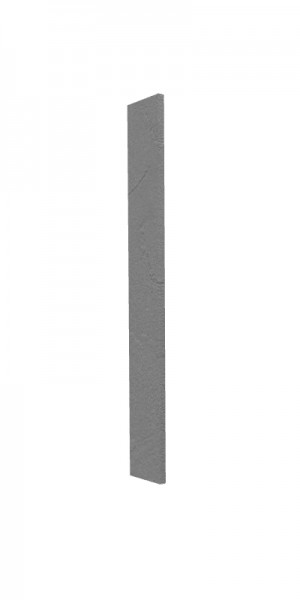 Панель торцевая (для шкафа верхнего торцевого высокого) ВПТ 400 Лофт (Штукатурка серая) в Среднеколымске - srednekolymsk.mebel54.com | фото